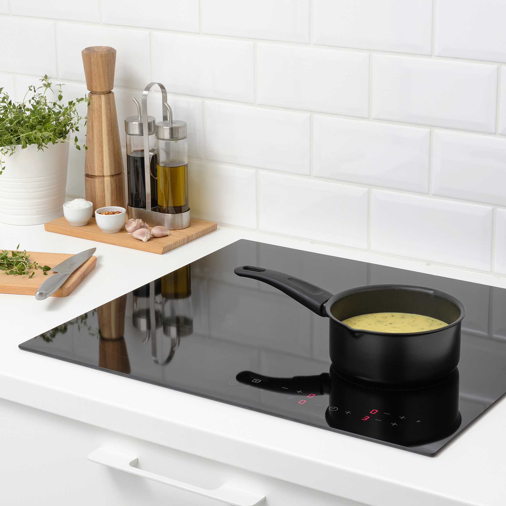 HEMLAGAD IKEA Ковш, 1 л, алюминий/teflon® select