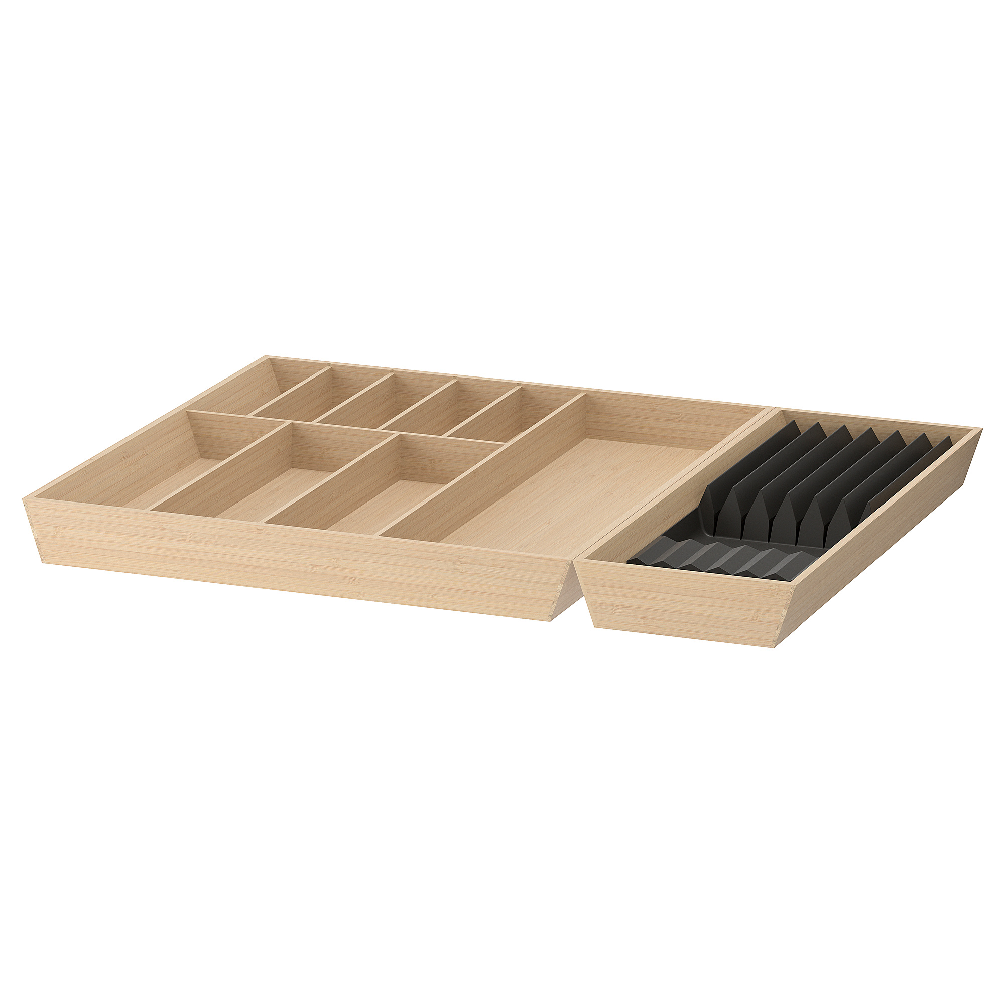UPPDATERA IKEA Лоток для столовых приборов, 72x50 см, бамбук/лоток для ножей