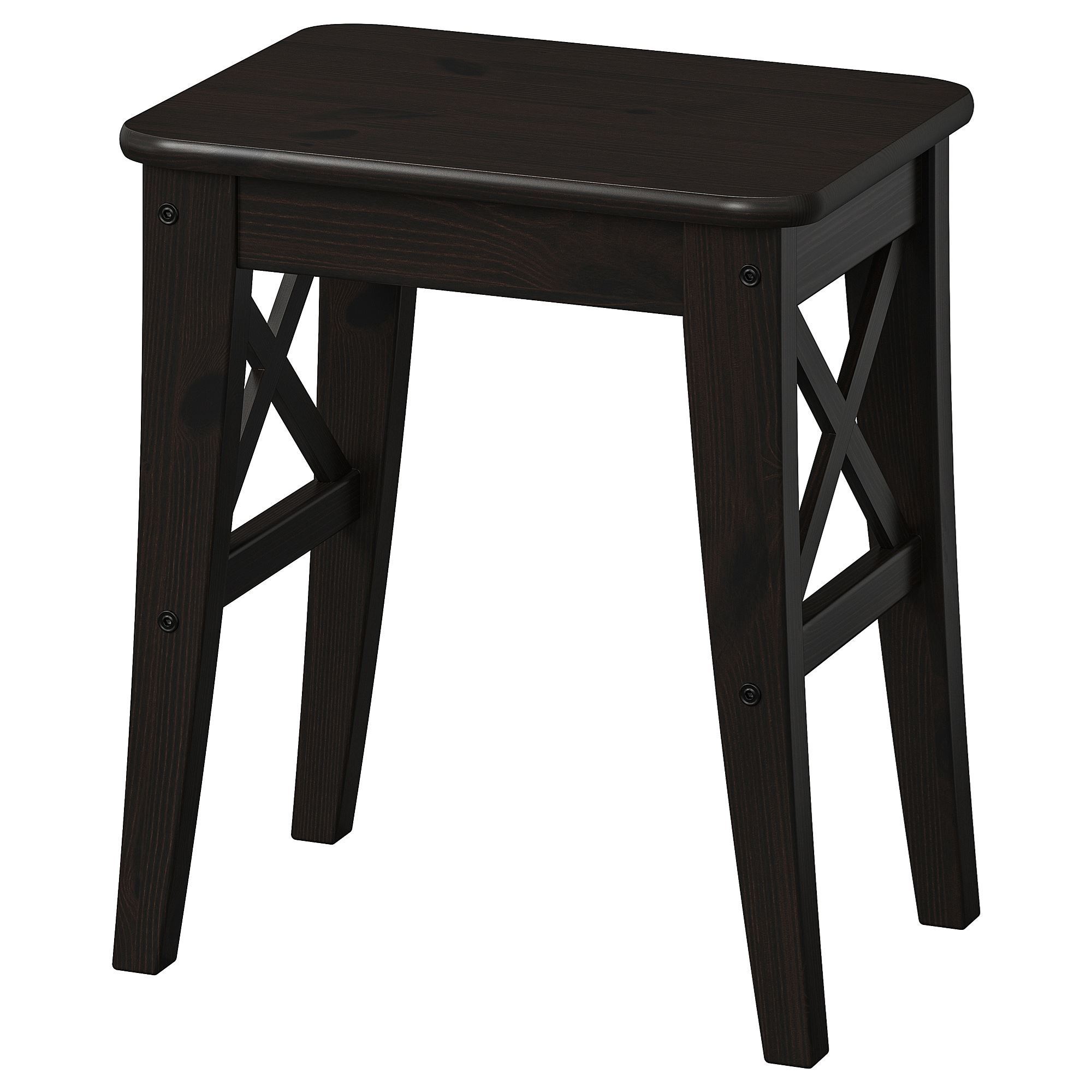 INGOLF IKEA ИНГОЛЬФ Табурет, черный