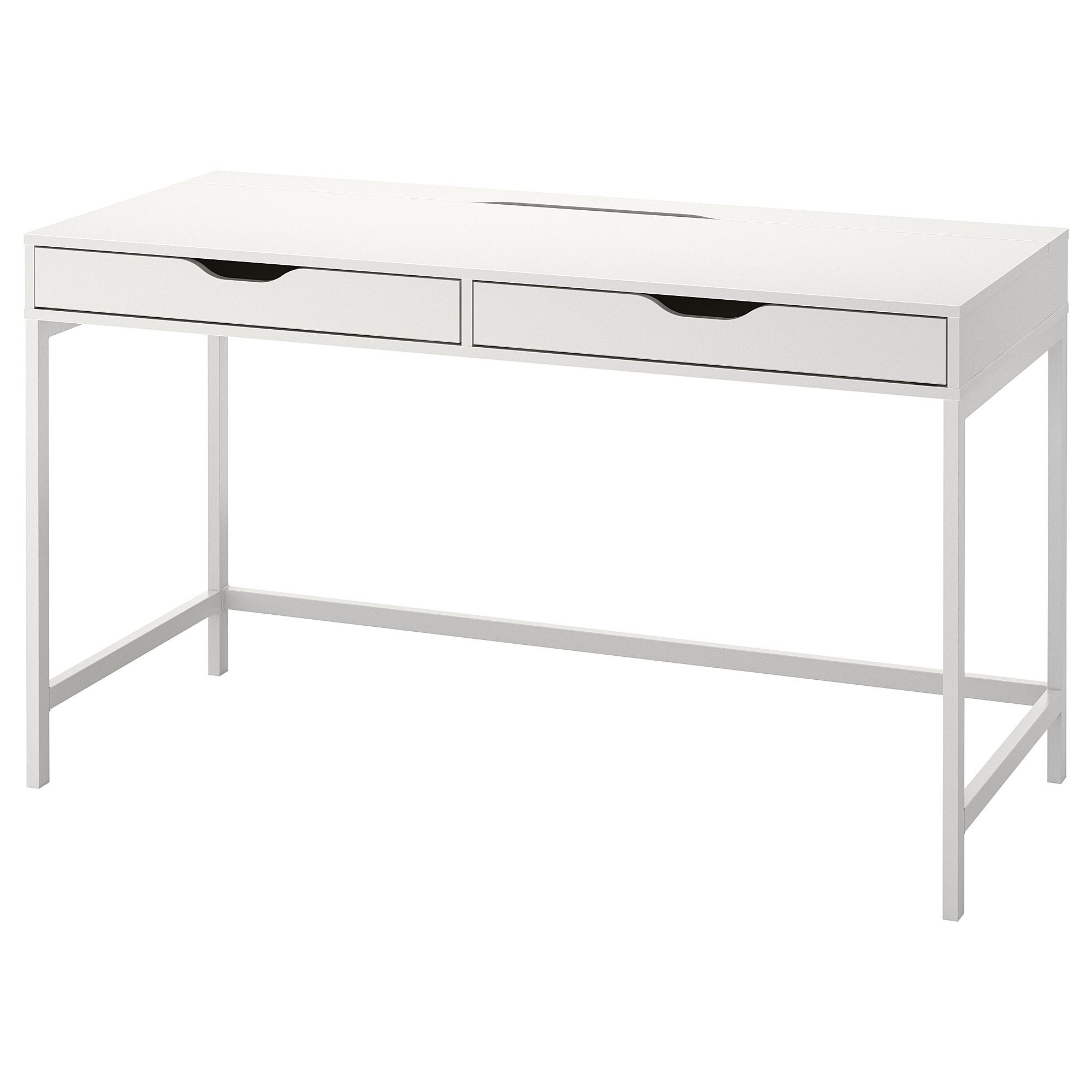 ALEX IKEA АЛЕКС Письменный стол, белый, 132x58 см