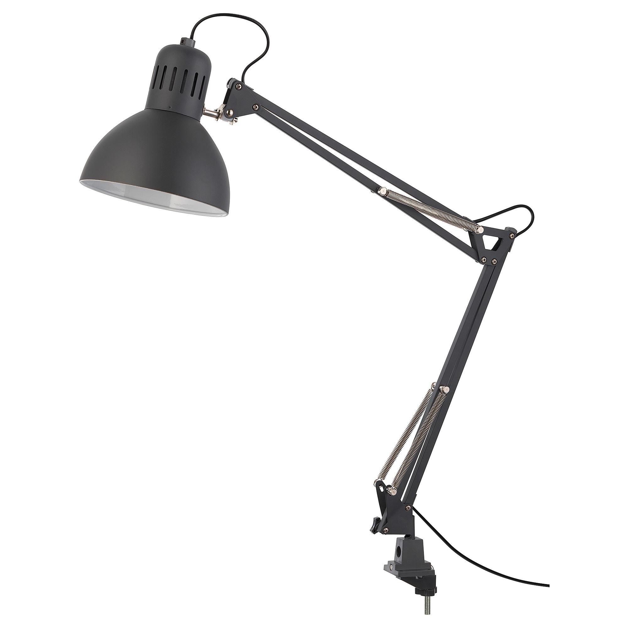 TERTIAL IKEA Лампа рабочая, темно-серый