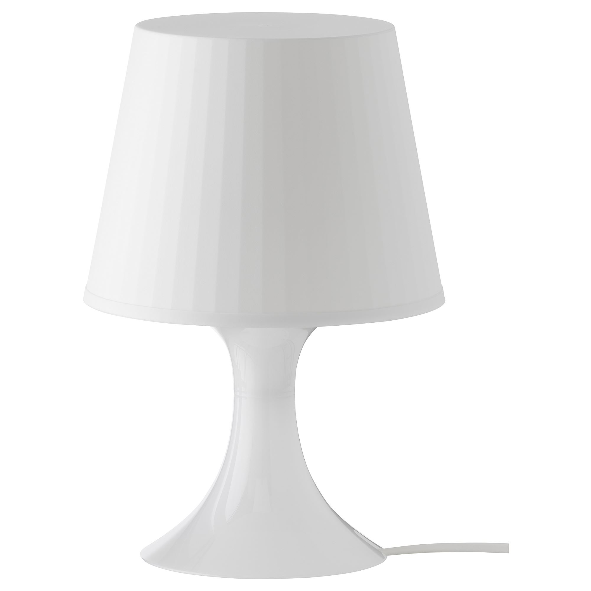 LAMPAN IKEA ЛАМПАН Лампа настольная, белый 29 см