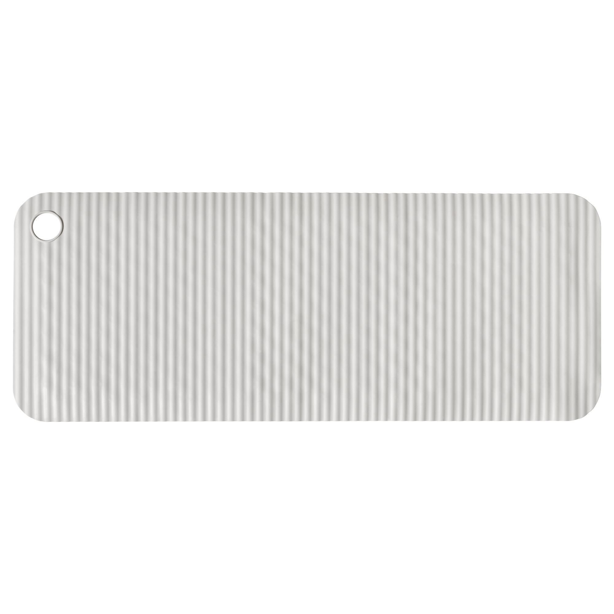 DOPPA IKEA ДОППА Коврик в ванну, светло-серый 33x84 см