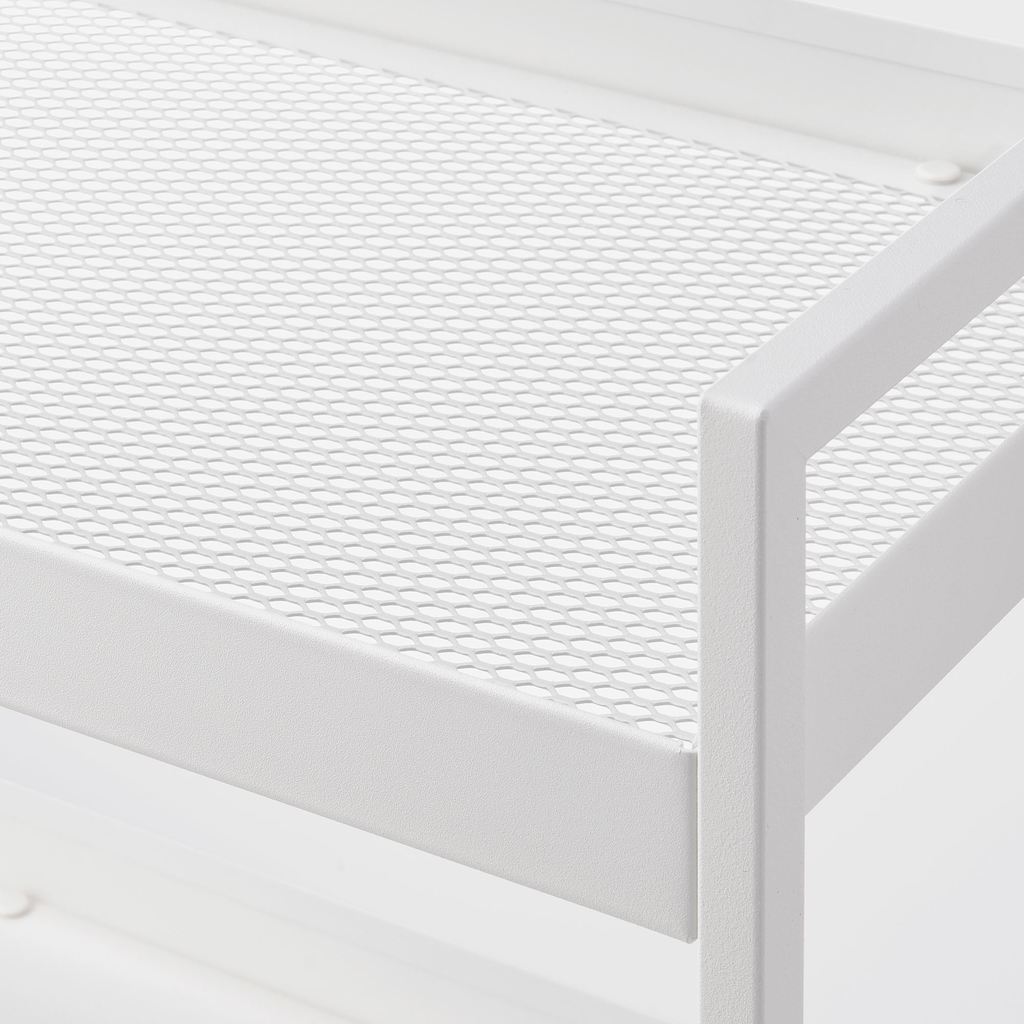 NISSAFORS IKEA Тележка, белый, 50.5x30x83 см