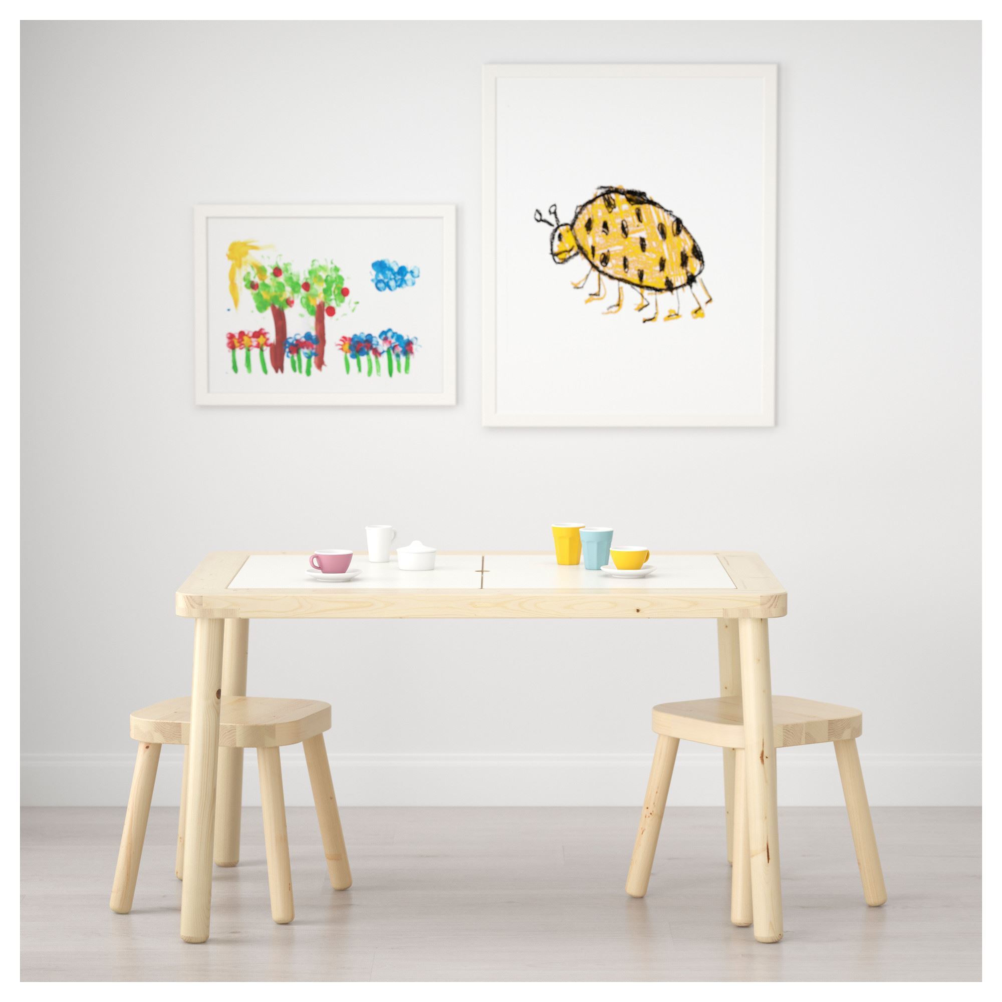 FLISAT IKEA Стол детский, 83x58 см