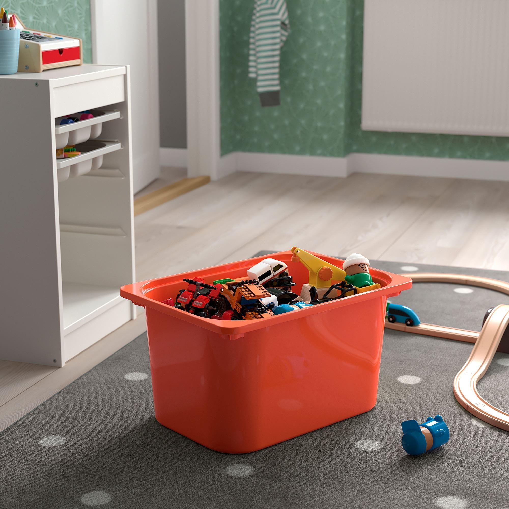 TROFAST IKEA Контейнер, оранжевый 42x30x23 см