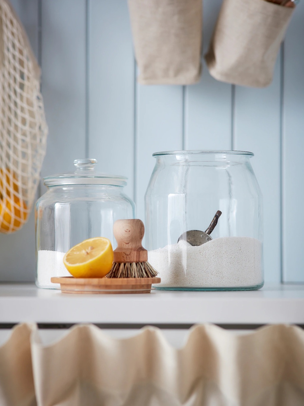VARDAGEN IKEA ВАРДАГЕН Банка с крышкой, прозрачное стекло, 1.9 л