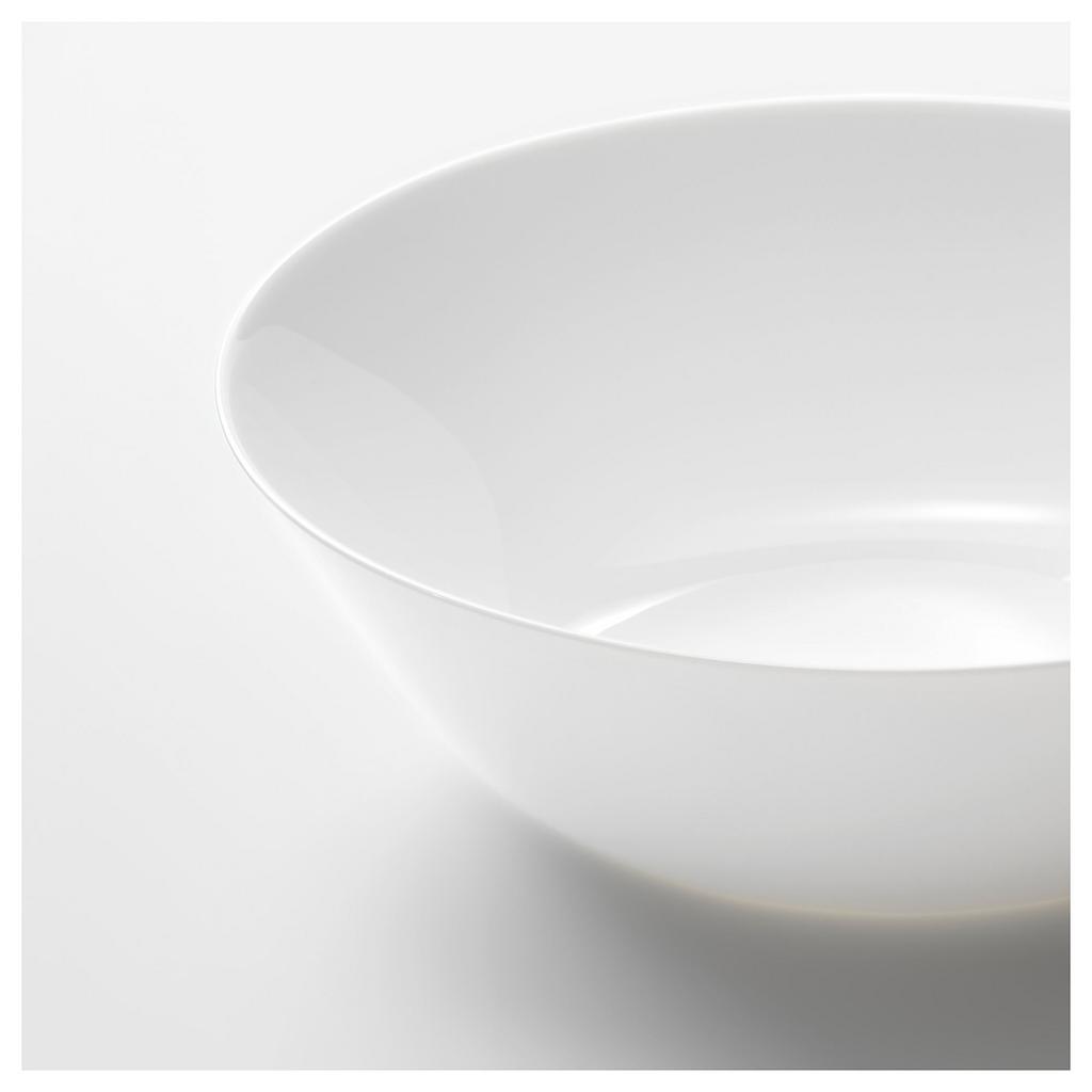 OFTAST IKEA Миска, белый, 23 см