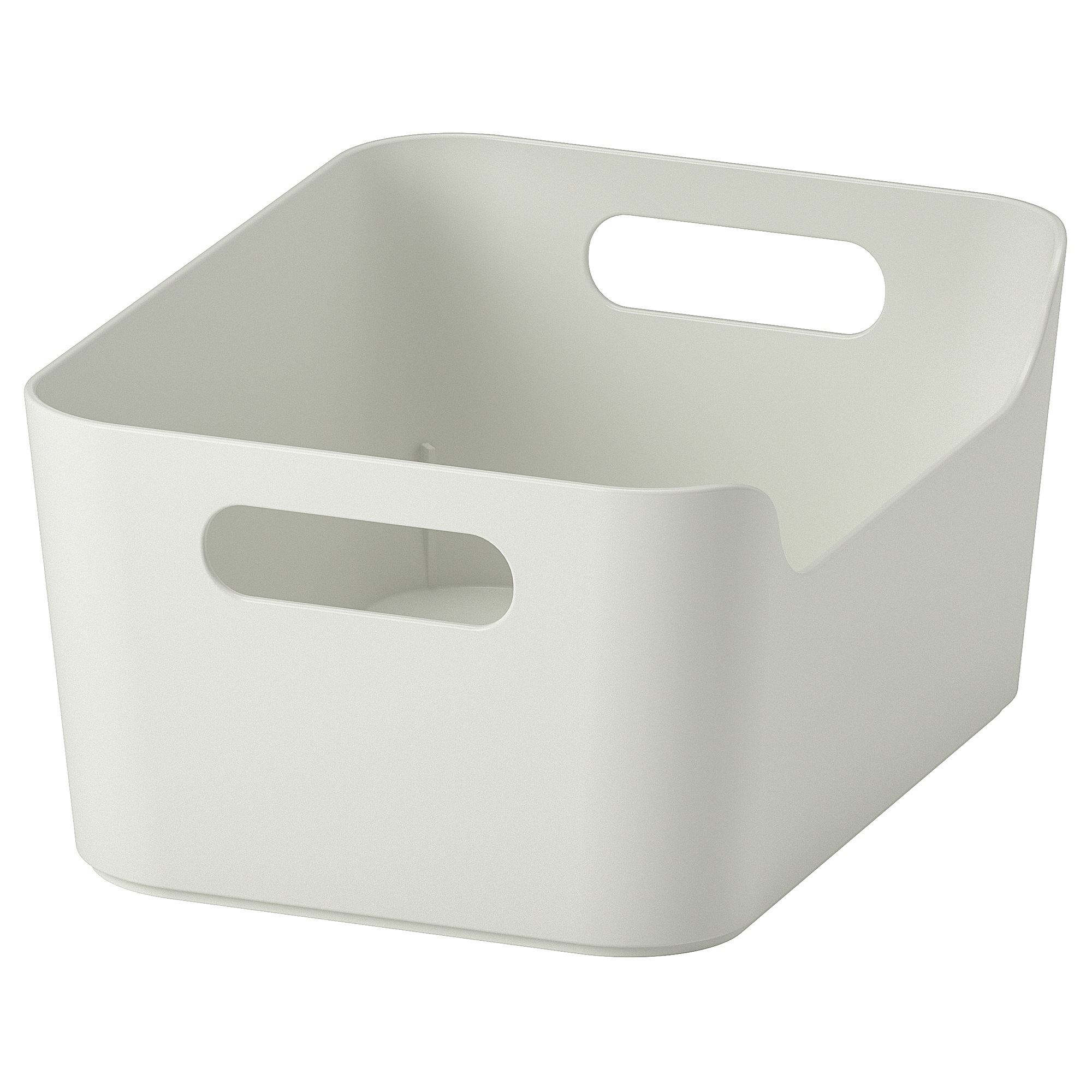 UPPDATERA IKEA Контейнер, белый, 24x17 см