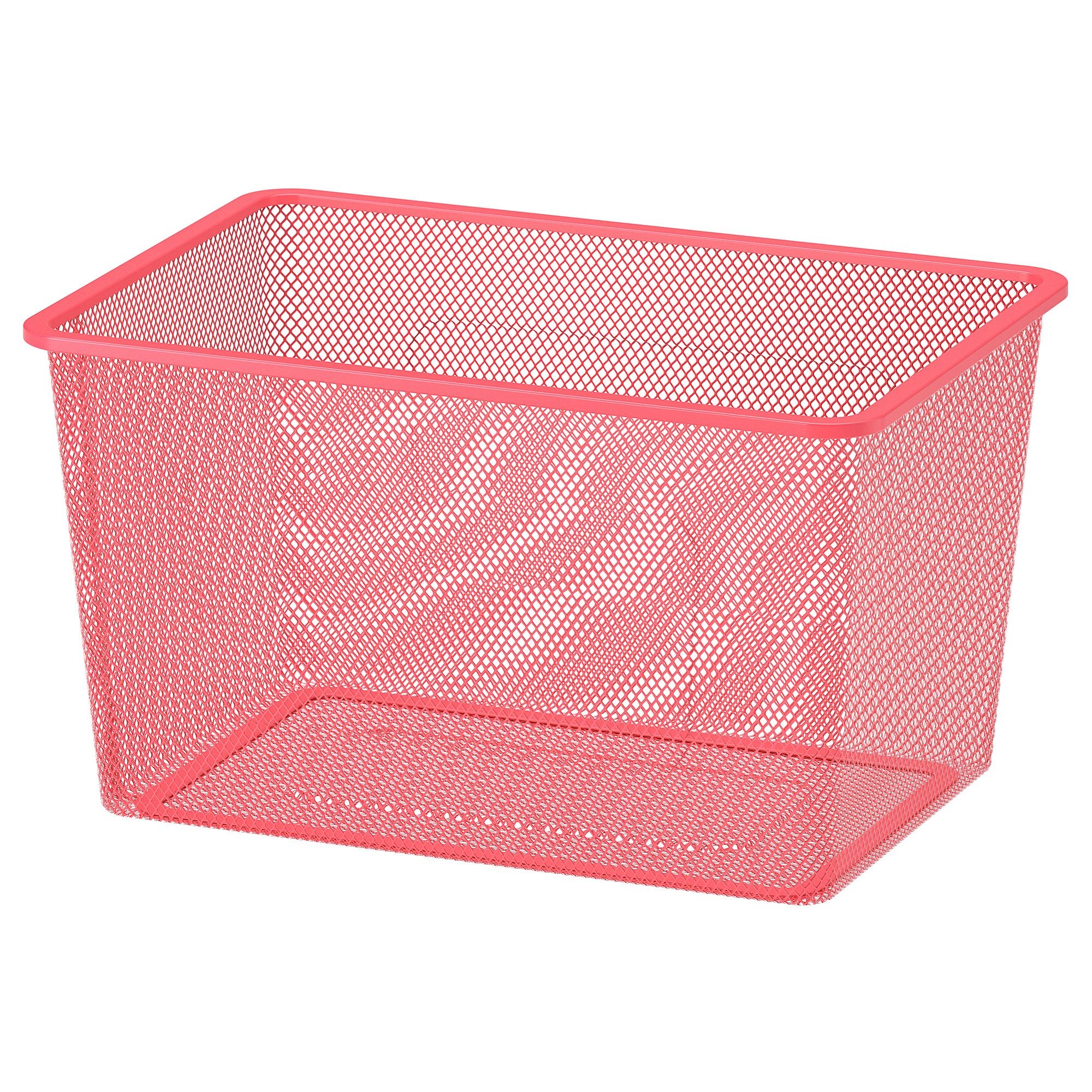 TROFAST IKEA Saxlama qutusu, açıq-qırmızı, 42x30x23 sm