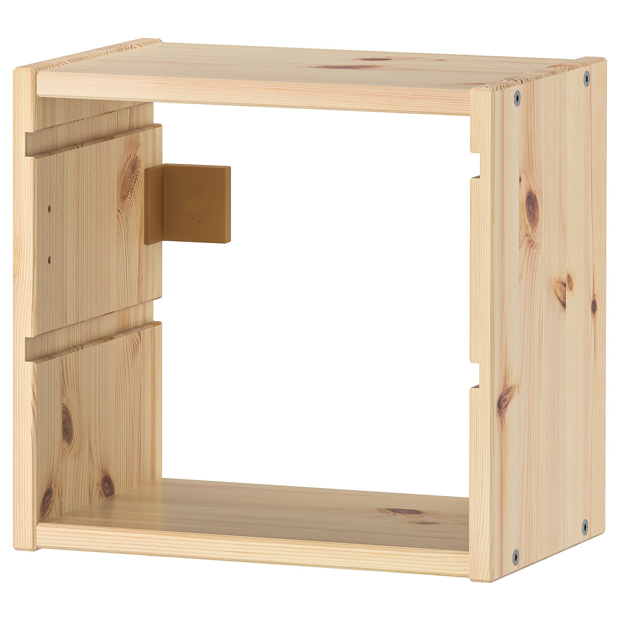 TROFAST IKEA Divar rəfi, taxta, 34x21x30 sm