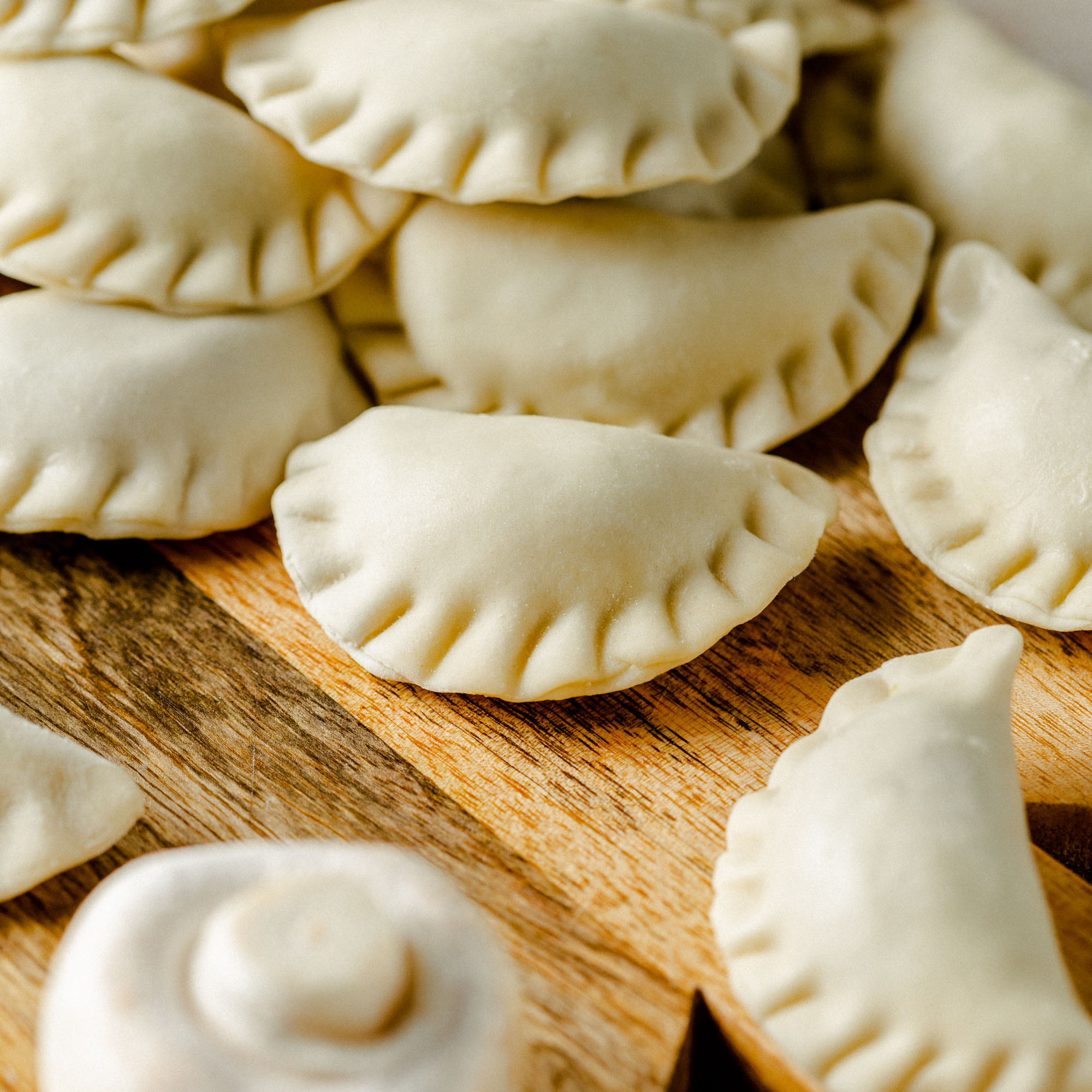 Вареники с картофелем и грибами