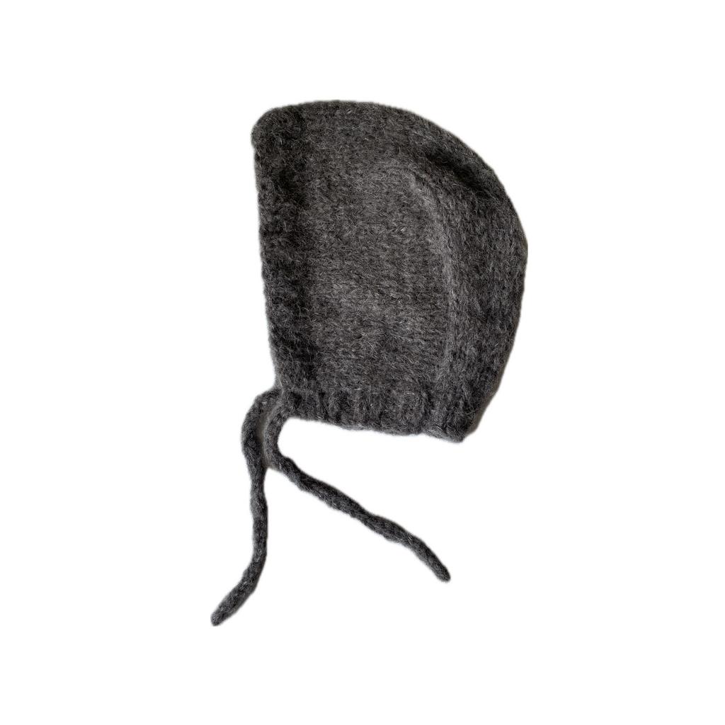 чепчик из альпаки на шелке №25