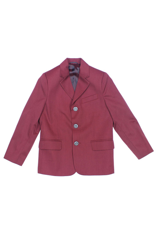 BURGUNDY JACKET FOR BOY, MODEL 014
