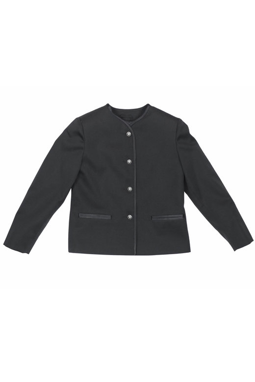 BLACK FORMAL JACKET FOR GIRL, MODEL 120