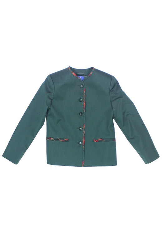 GREEN JACKET FOR GIRL, MODEL 120