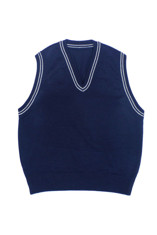 BLUE KNITTED VEST FOR BOY, MODEL 221