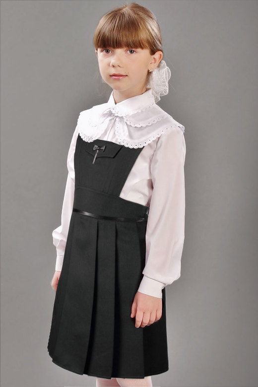 TARTAN PINAFORE FOR GIRL, MODEL 119