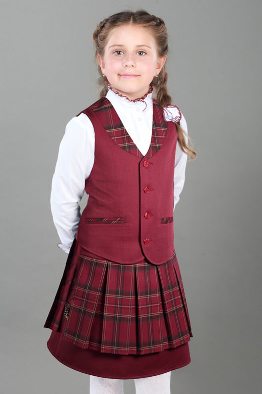SCHOOL VEST FOR BOY, MODEL 103