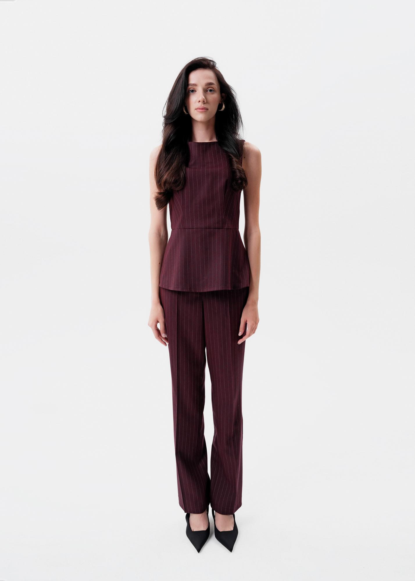 BURGUNDY SUIT