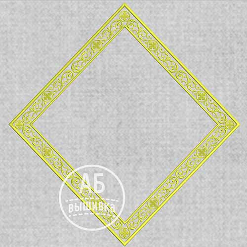 Дизайн машинной вышивки Орнамент для палицы 38х40_2