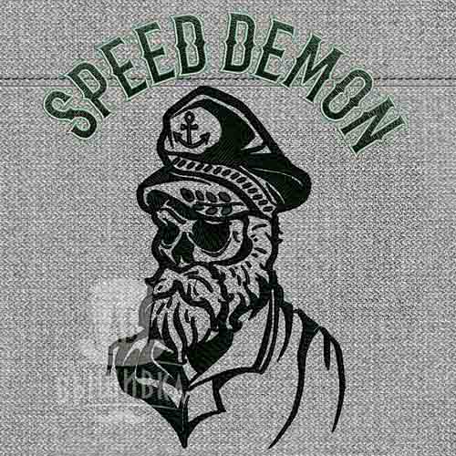 Дизайн машинной вышивки Speed Demon набор