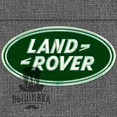 Дизайн машинной вышивки логотип Landrover