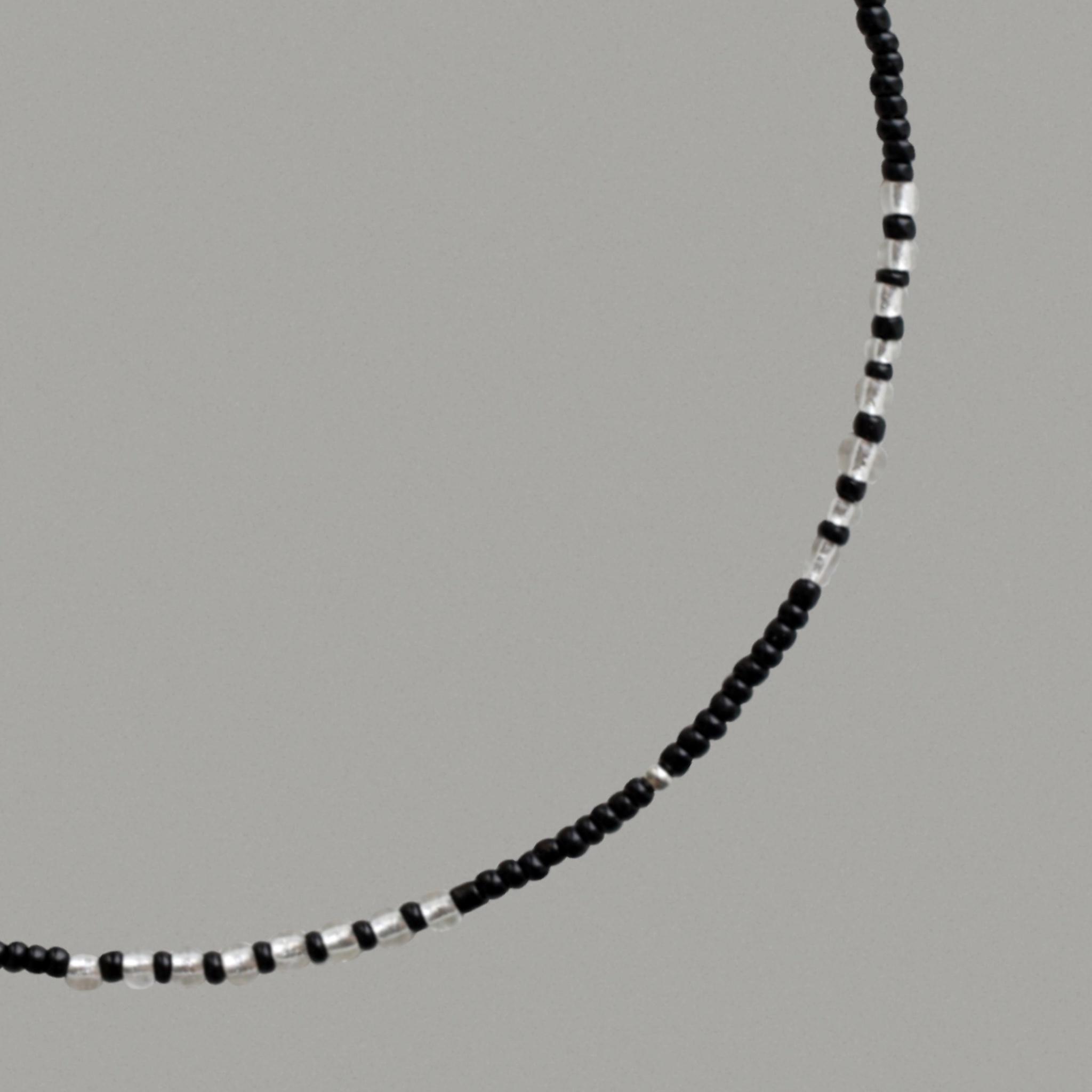 Колье Черная звездочка с блестками / JEWERLY FOR PRINCESS