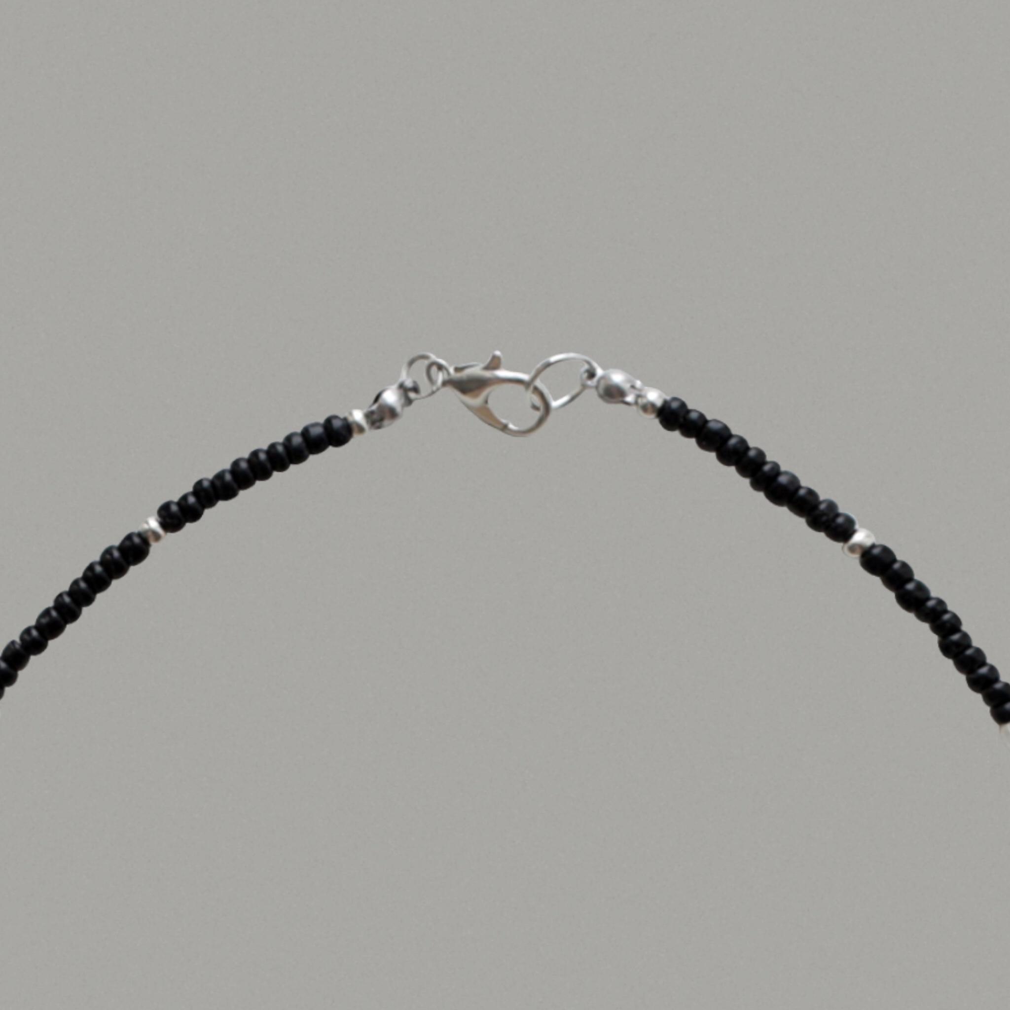 Колье Черная звездочка с блестками / JEWERLY FOR PRINCESS