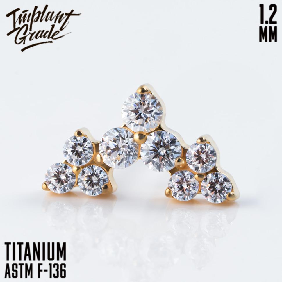 Накрутка Trio Line 1.2 мм Gold