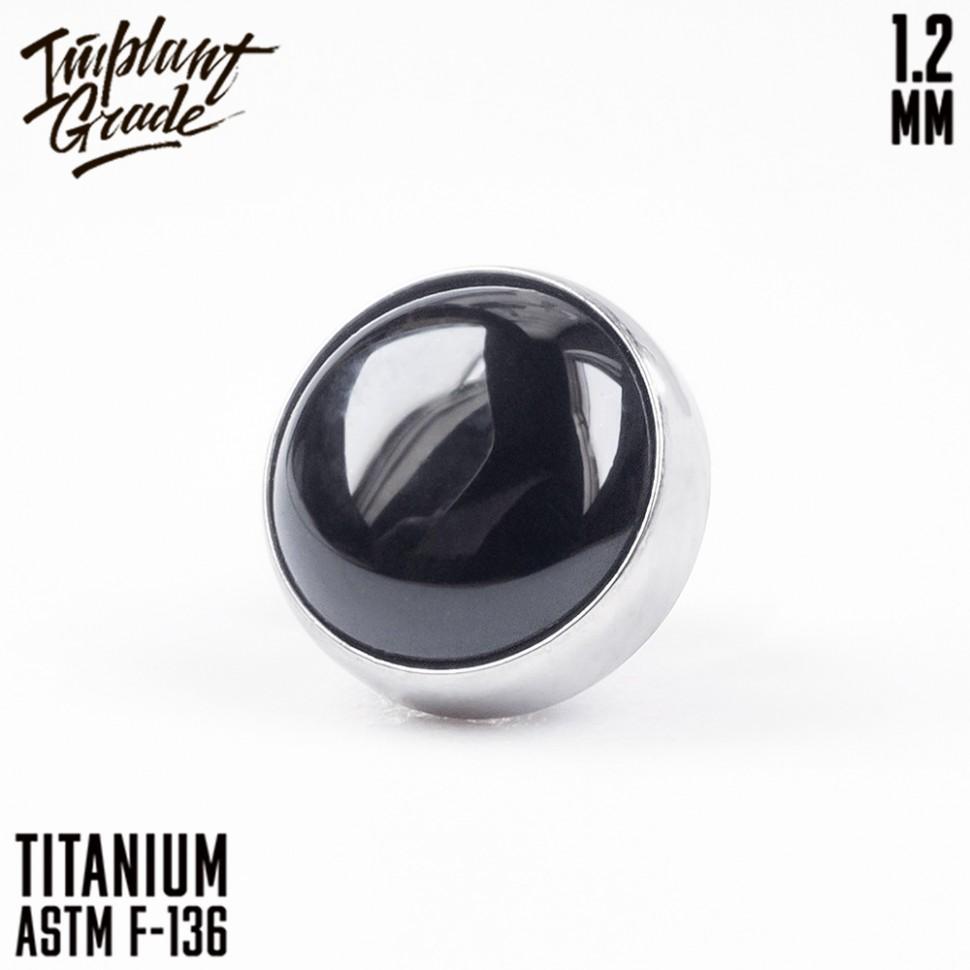 Накрутка Black Onyx Stone 1.2 мм