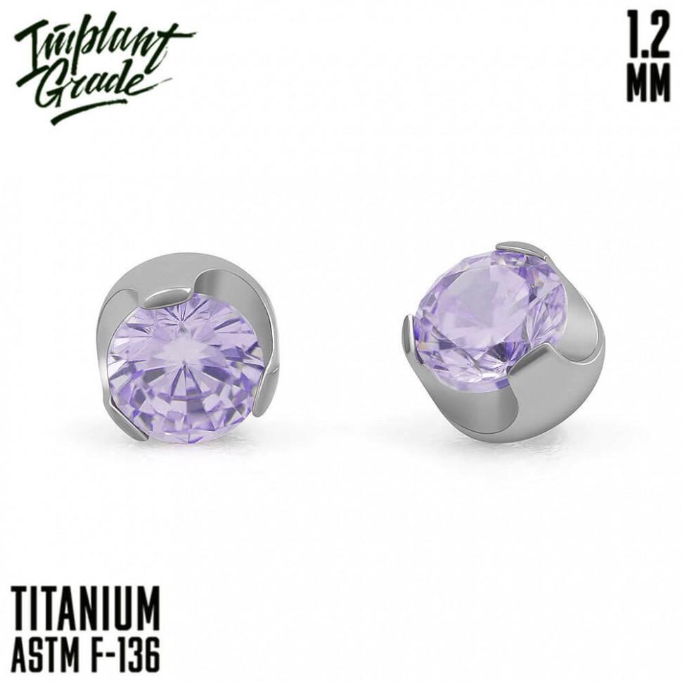 Накрутка Wave Amethyst 1.2 мм