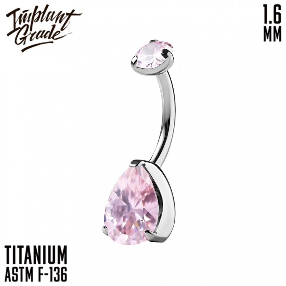 Банан Unusual 1.6 мм (14 G) pink
