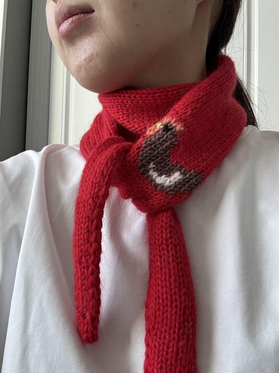 Pattern #Saasky_scarf