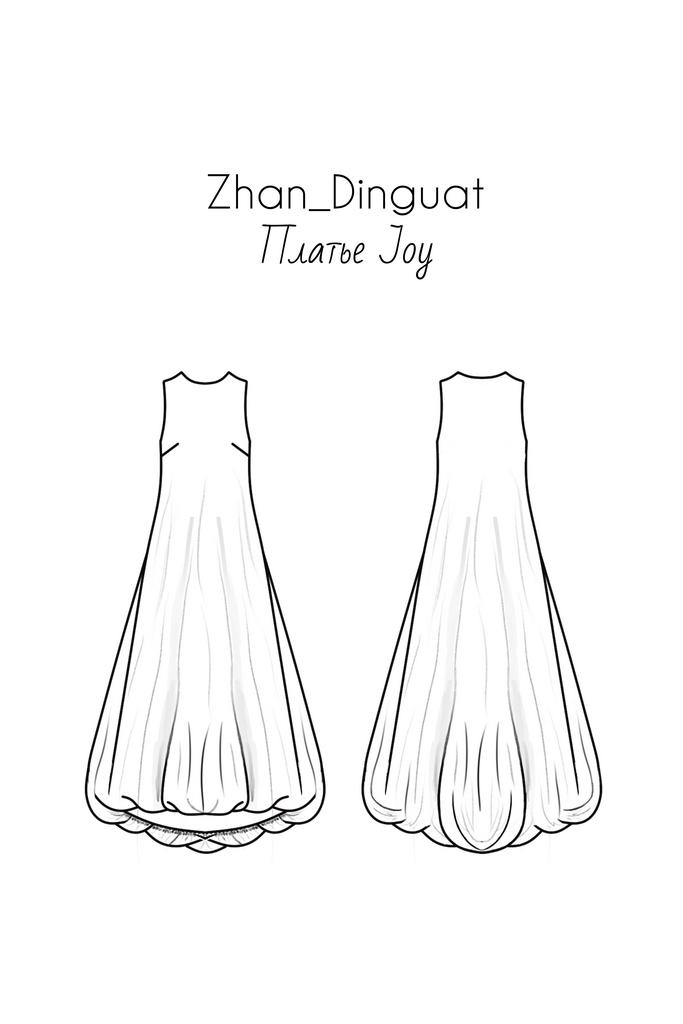 Выкройка платья Joy