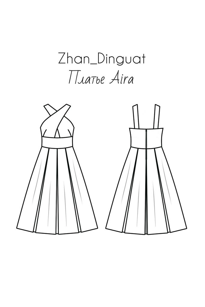 Выкройка платья Aira