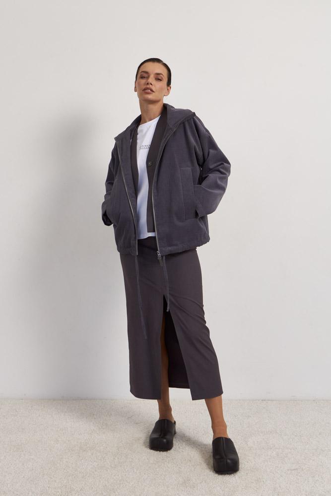 Женская тельняшка SALT черно-белая