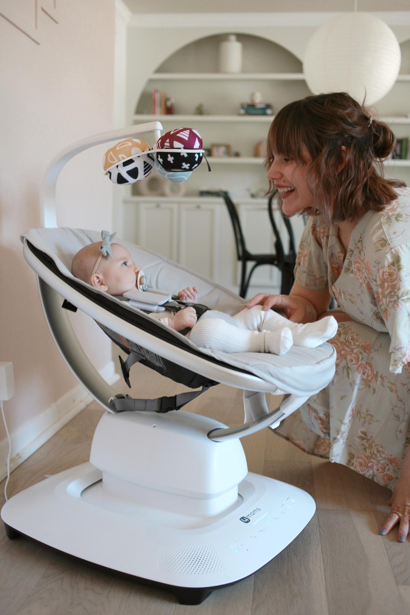 Купить кресло-качалку 4moms mamaRoo New