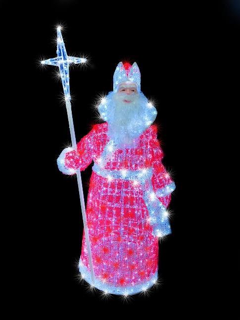 Дед Мороз из бисера