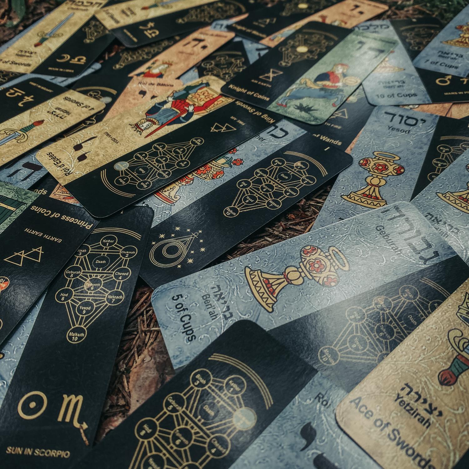 Каббалистическое Таро (Kabbalistic Tarot 5781) + инструкция PDF