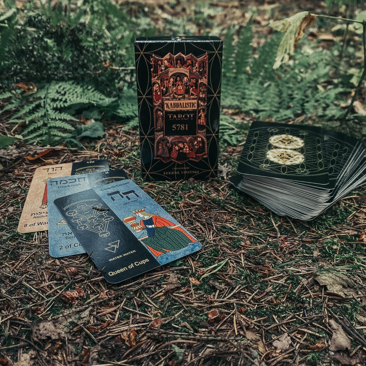 Каббалистическое Таро (Kabbalistic Tarot 5781) + инструкция PDF