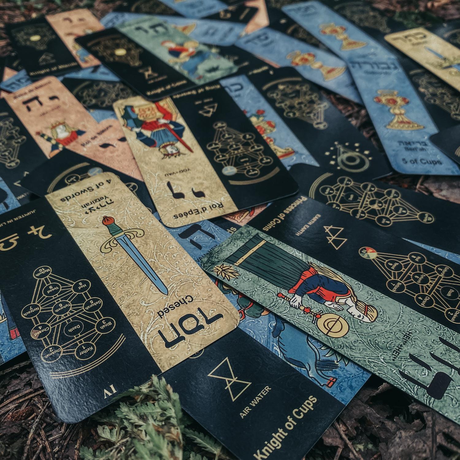 Каббалистическое Таро (Kabbalistic Tarot 5781) + инструкция PDF