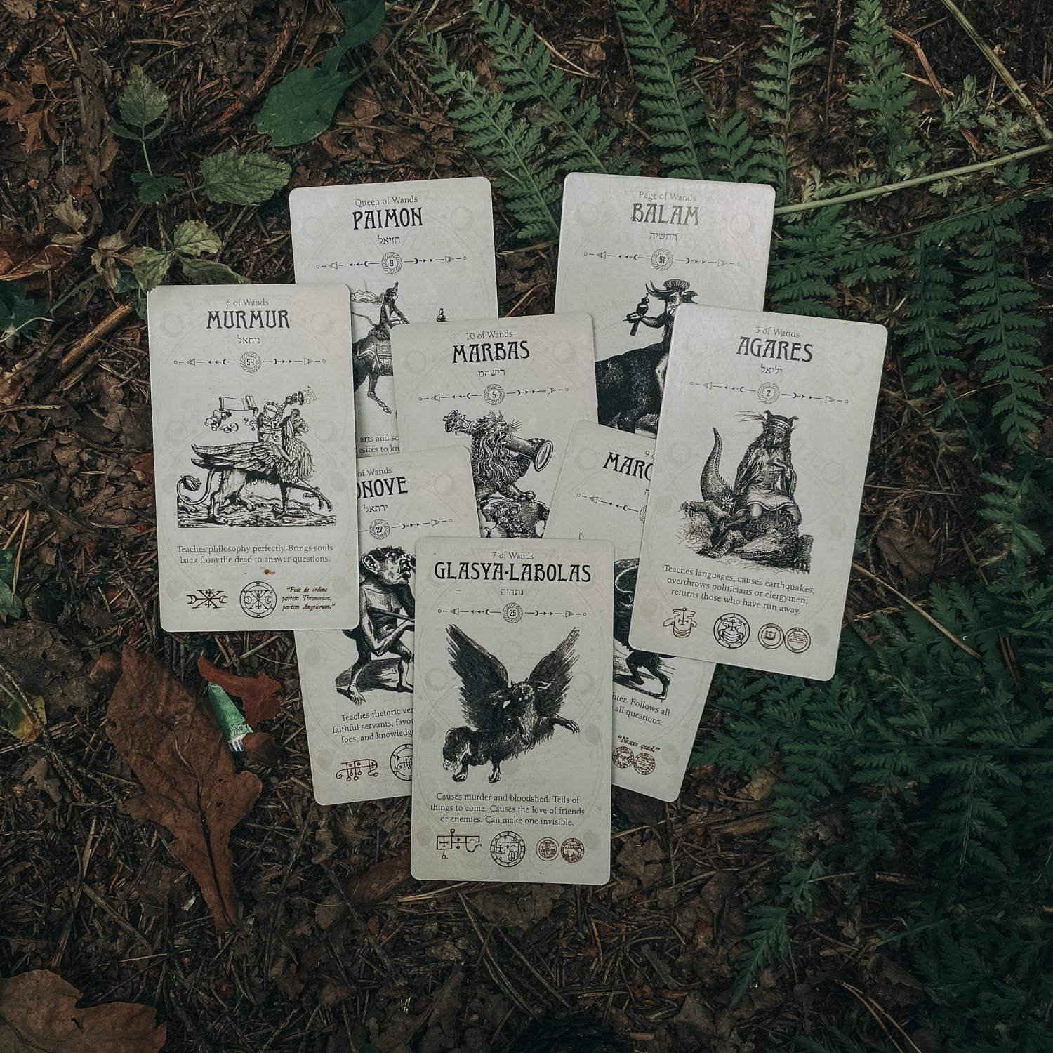 Таро Демонов Гоэтии (Occult Tarot) + инструкция PDF на английском
