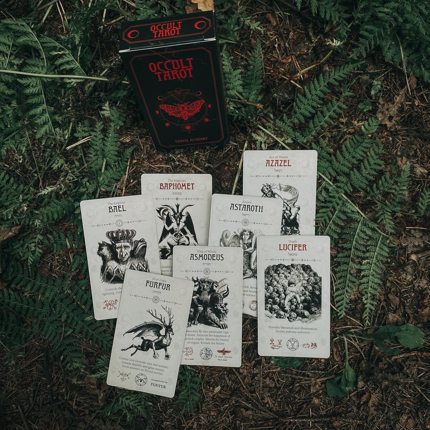 Таро Демонов Гоэтии (Occult Tarot) + инструкция PDF на английском