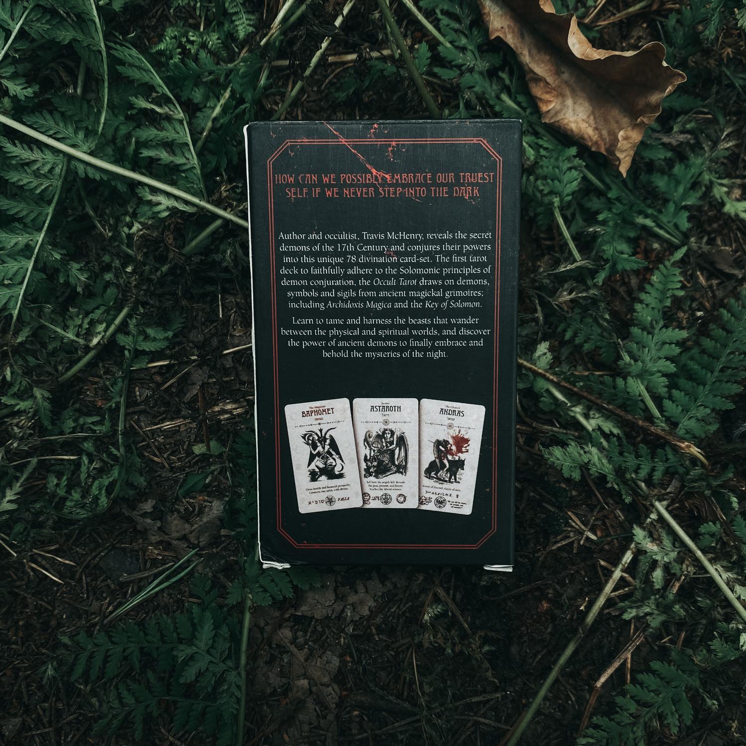 Таро Демонов Гоэтии (Occult Tarot) + инструкция PDF на английском