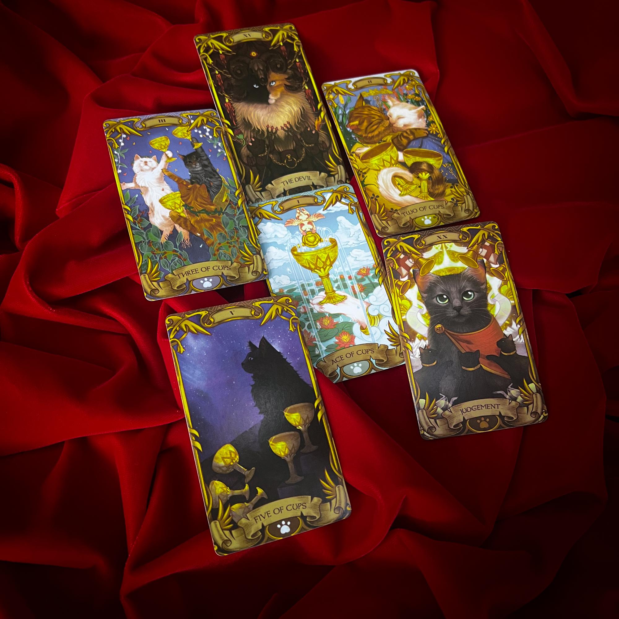 Таро Девять Жизней (Nines Lives Cat Tarot)