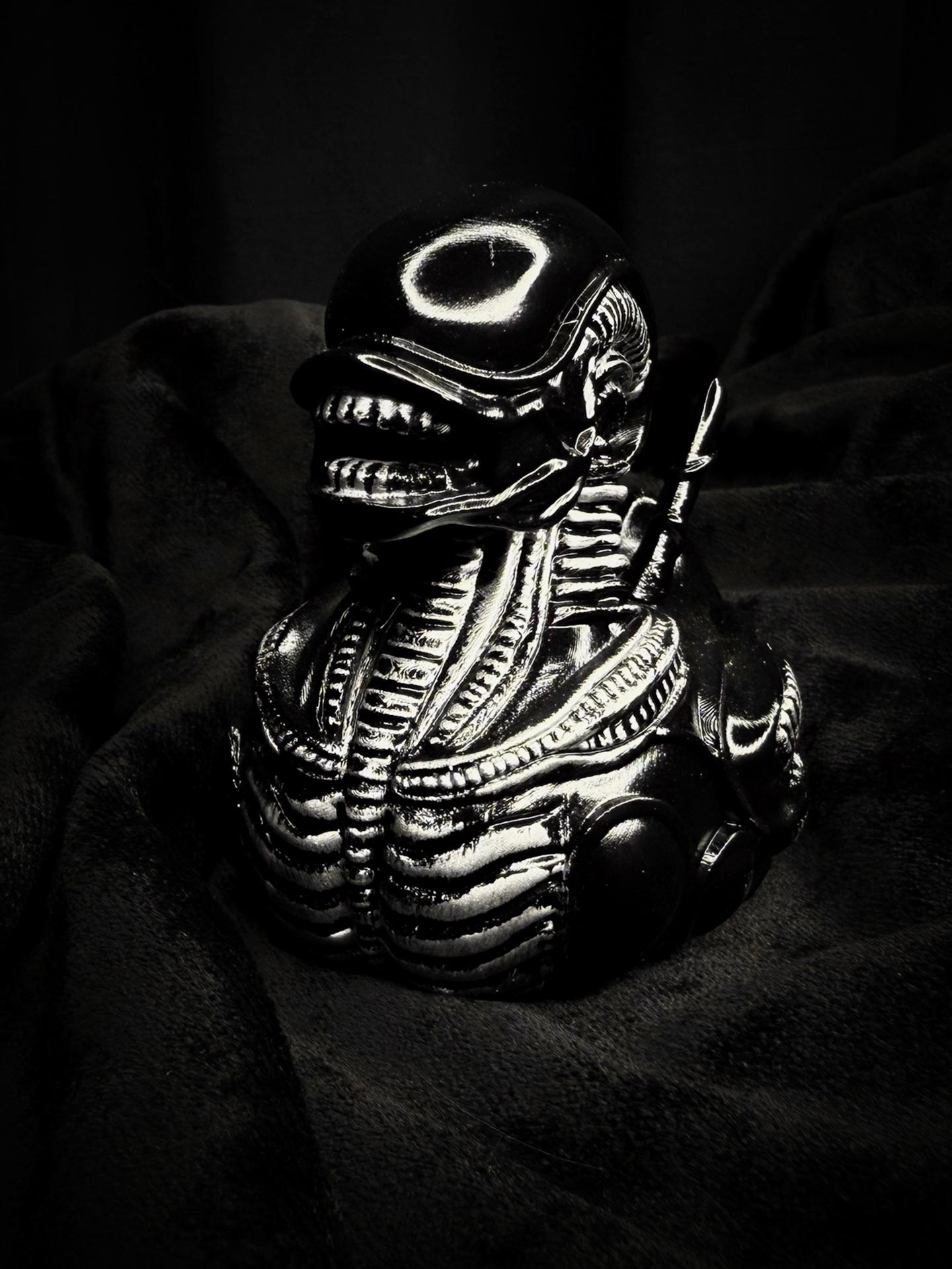 Коллекционная фигурка-уточка «Alien Duck»