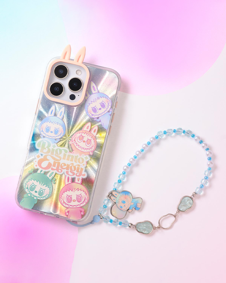 Labubu Phone Case iPhone 16 pro - Big into Energy Series