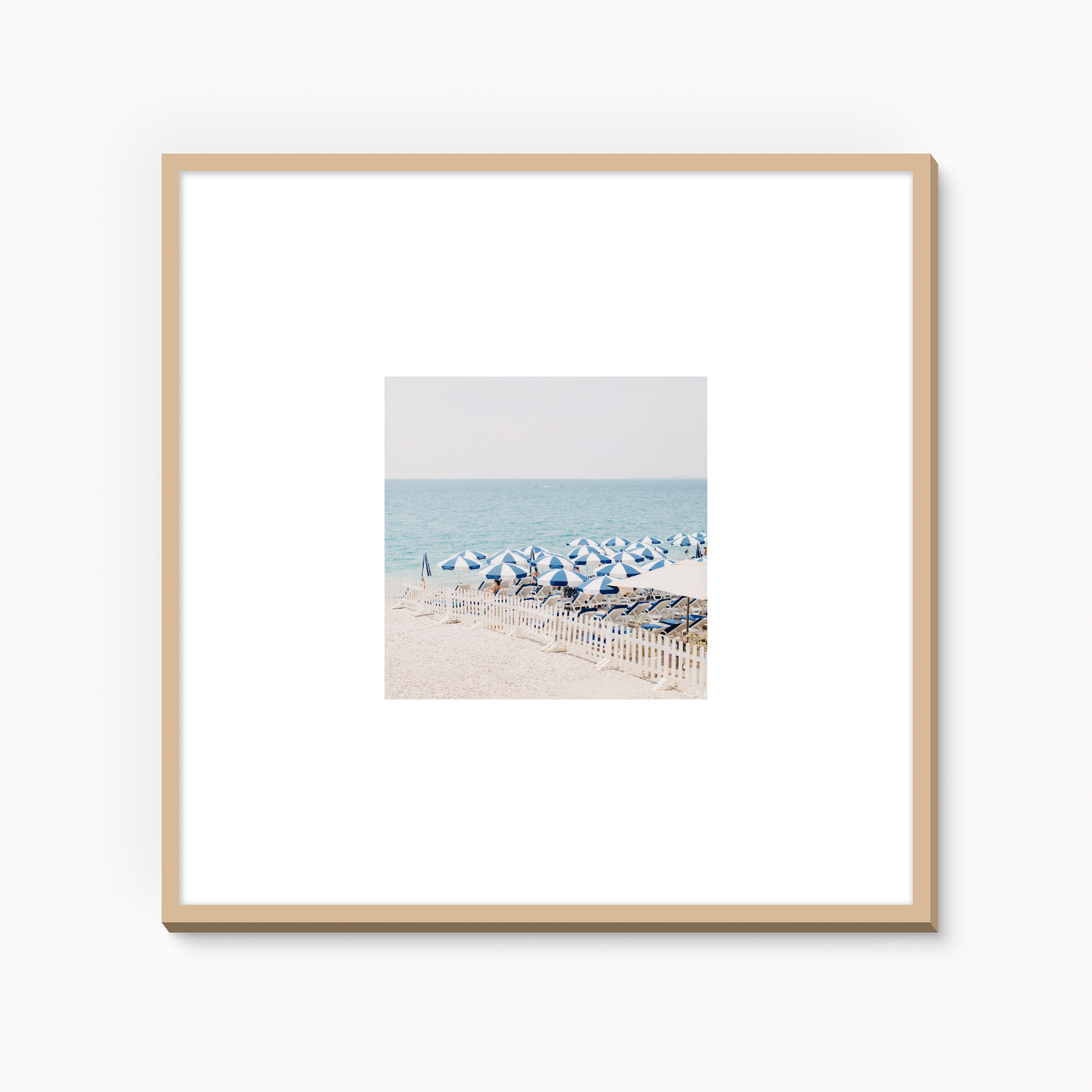 Framed fine art photography print of South of France