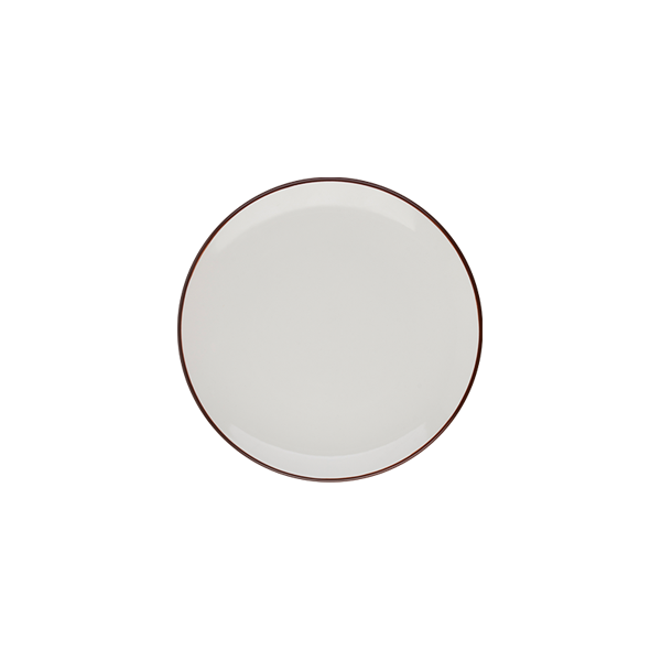 Тарелка 25 см ID FINE, Modest Brown (12)